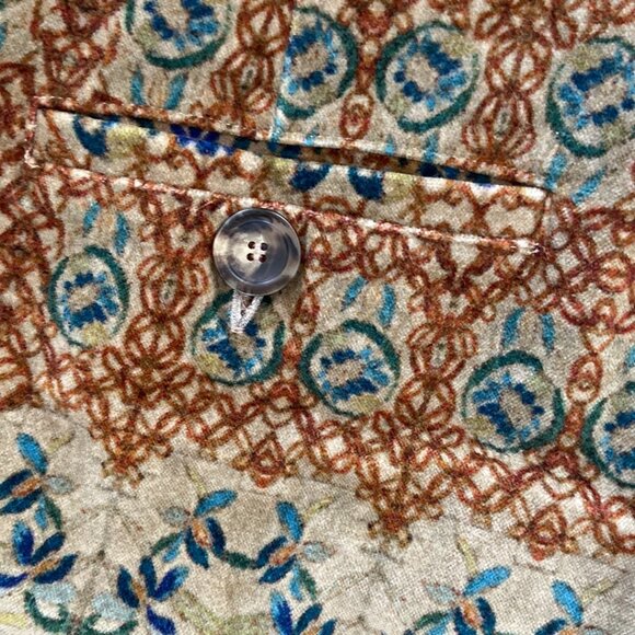 Patterned Wide-Leg Pants - Picture 15 of 16